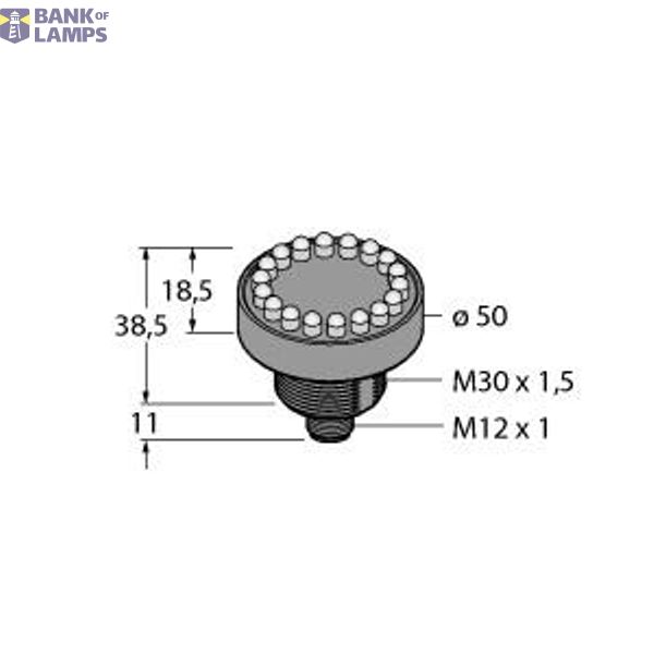 LED Signal Light Alternative order number : 79739   K50LDXYXPQ image 1
