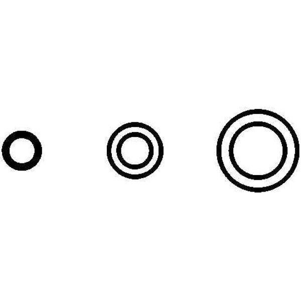 Seal kit for external pilot connector image 1