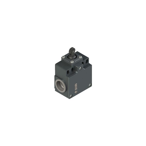 Position switch with plunger, external gasket and roller image 1