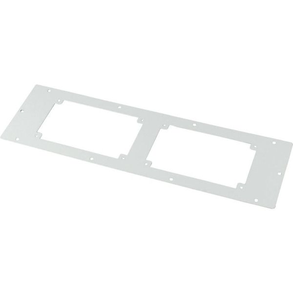 AFP-5-CS Bottom plate, for width = 500mm, 1 flange aperture F3A image 4
