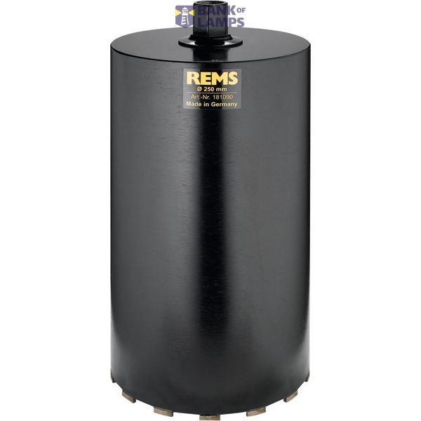 REMS universal diamond core drill UDKB 250 x 420 x UNC 11/4 image 1