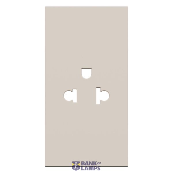 L.NOW - SOCKET COVER EU/US 2P+T 2M SAND image 1