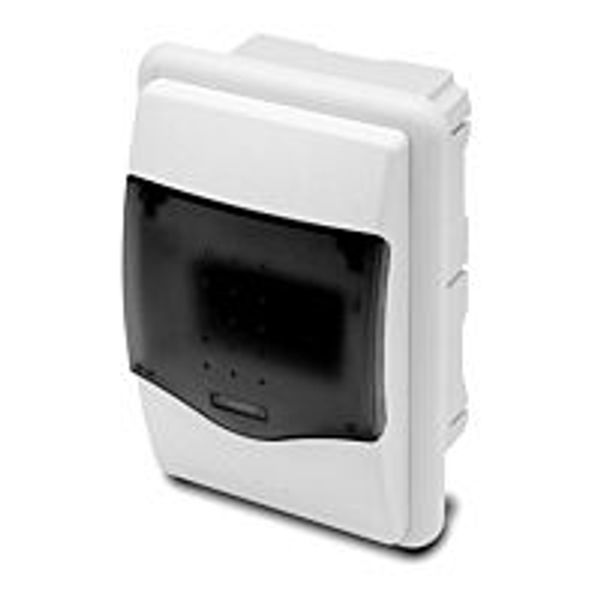 Cabinet NUOVA 3504 4TE under plaster transparent door IP40 image 1
