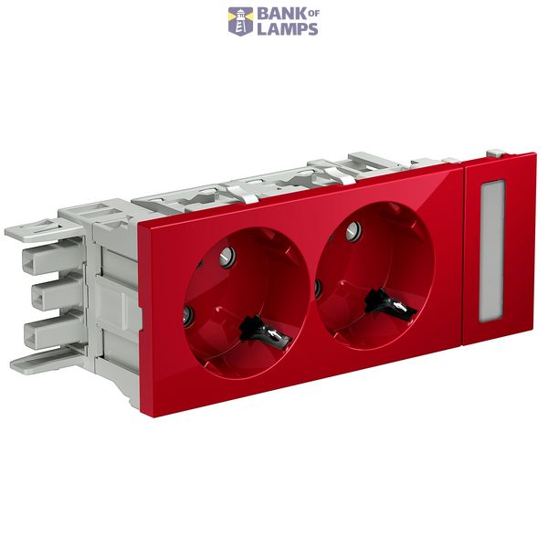OL50 WCD+RA 2V 45GRADEN KINDERBEV ROOD image 1