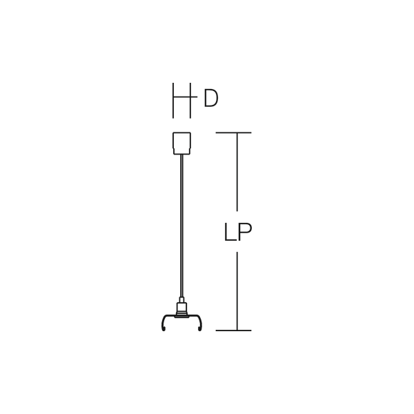Suspension D 12 LP 100-5000 colour: white image 3