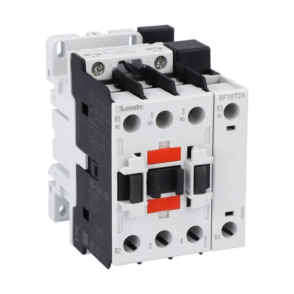 Four-pole contactor, IEC operating current Ith (AC1) = 56A, AC coil 50/60Hz, 48VAC, 2NO and 2NC image 1