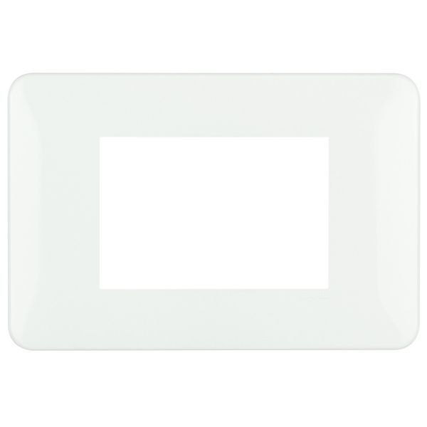 FRAME 3 MOD F/ ADAPTER 3 MOD WHITE image 1