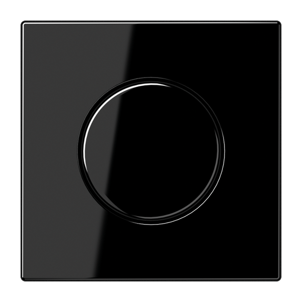 Cover for button regulator BLACK JUNG LS 1940 SW image 1