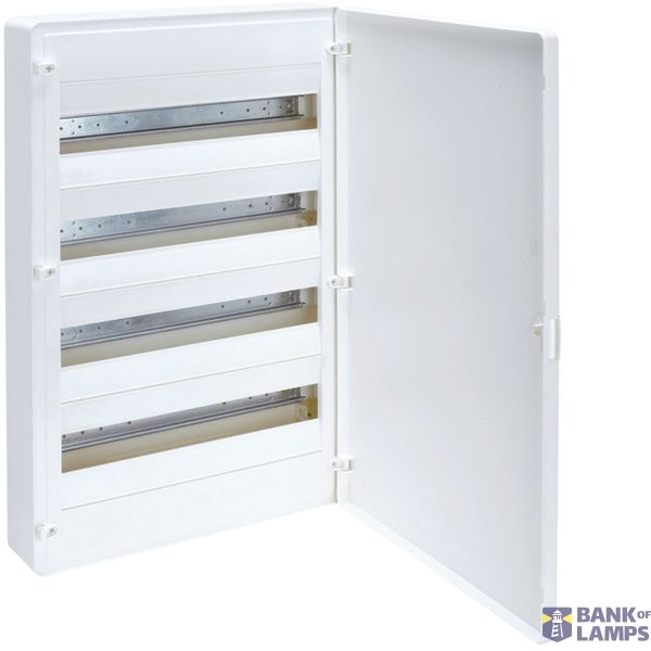 Small distributor,golf,surface,4row,IP40,72M,MS-terminal,PE,white door image 1