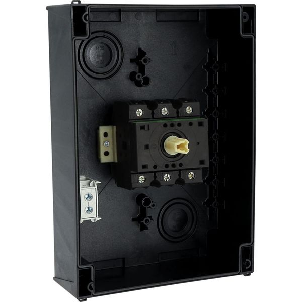 P3-100/I5 On-Off switch, P3, 100 A, surface mounting, 3 pole, with black thumb grip and front plate image 31