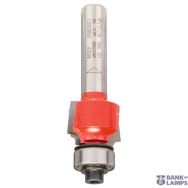 Expert for Wood Rounding over bit, 8 mm, D 18.7 mm, R1 3 mm, L 12.7 mm, G 55 mm image 1