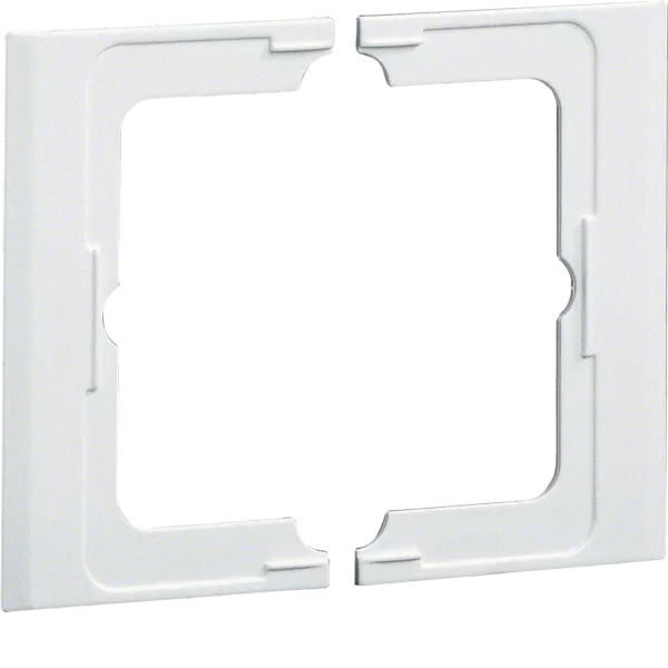 Cover for surface programs > 80mm halogen-free for parapet ducts cream white image 1