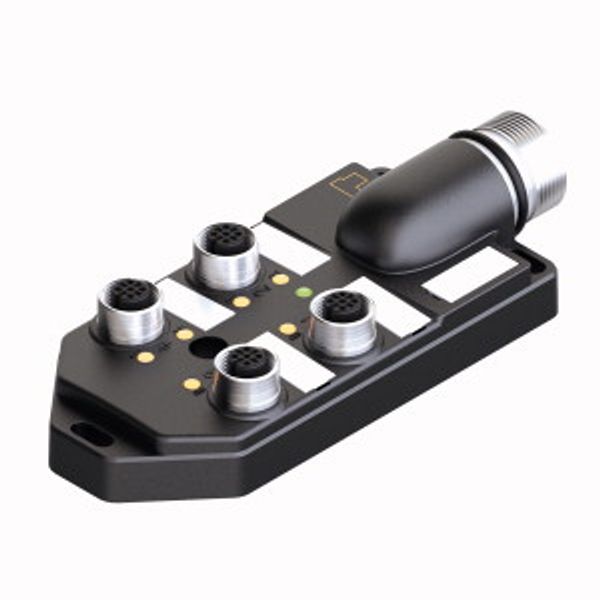 Passive Actuator/Sensor Box, M12 × 1 4-port, with M23 Connector for Supply Cable   TB-4M12-4P2-CS12H image 2