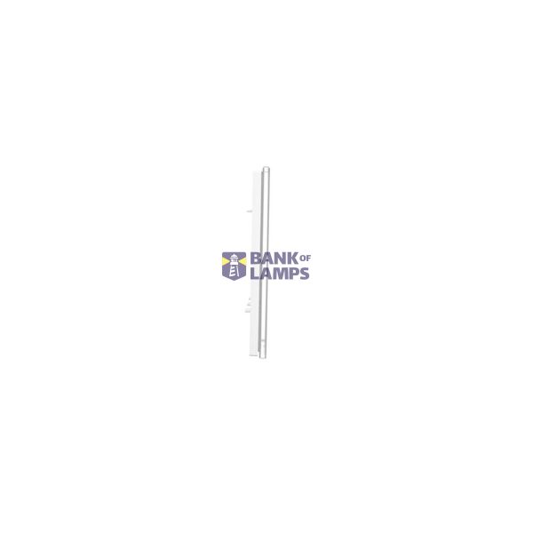 Single computer socket RJ45 category 6 with anti-dust cover, (module), white image 1
