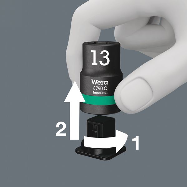 Belt C Impaktor 1 Doppen set, met 1/2&quot; -aandrijving, 10-delig image 9