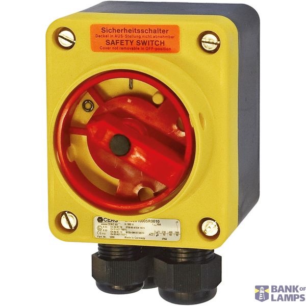 EMERGENCY STOP 10A-3P+1S 2SJ25Y 1SJ20Y image 1