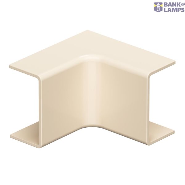 Internal corner cover with coupling for raised floor 15x40x40mm Polyca image 1