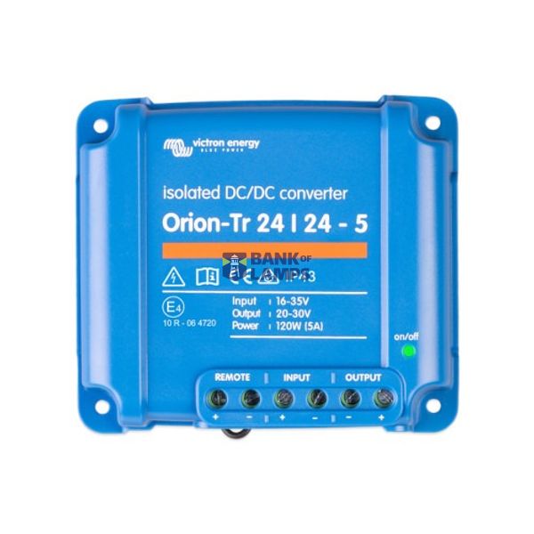 Victron Energy DC-DC pārveidotāji Orion-Tr 24/24-5A (120W) Isolated DC-DC converter image 1