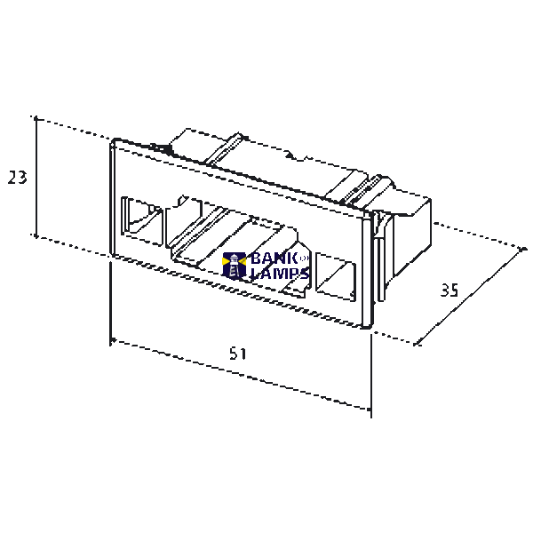 Coupler accessory Strain relief cover 3p, blue image 7