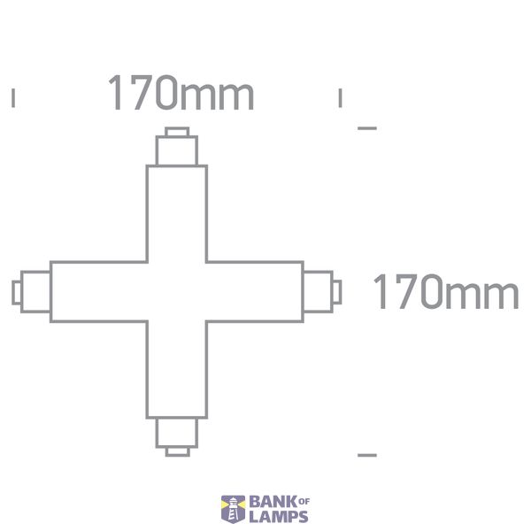 WHITE X CONNECTOR image 2