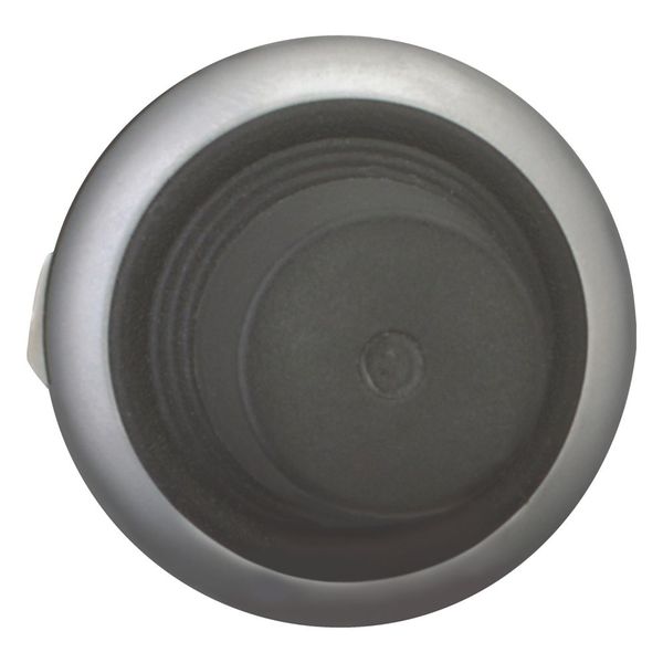 M22-WJS2V Joystick, with one operating point per operating direction, with metal shaft, 2 positions, Bezel: titanium, momentary, Vertical image 3