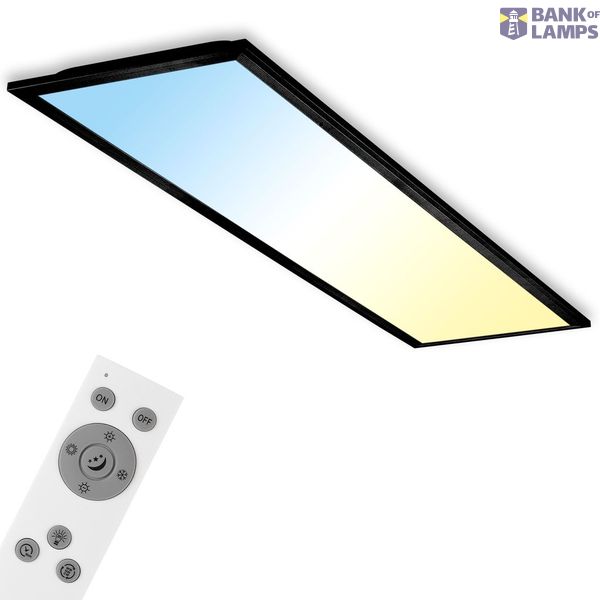 CCT LED panel, black, 1xLED/24W image 1