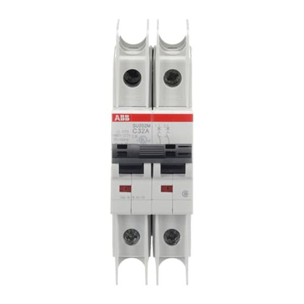 SU202M-C32 Miniature Circuit Breaker - 2P - C - 32 A image 8