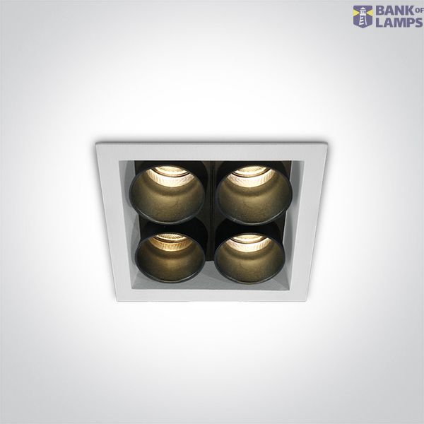 WHITE 10W WW IP20 230V DARK LIGHT image 1