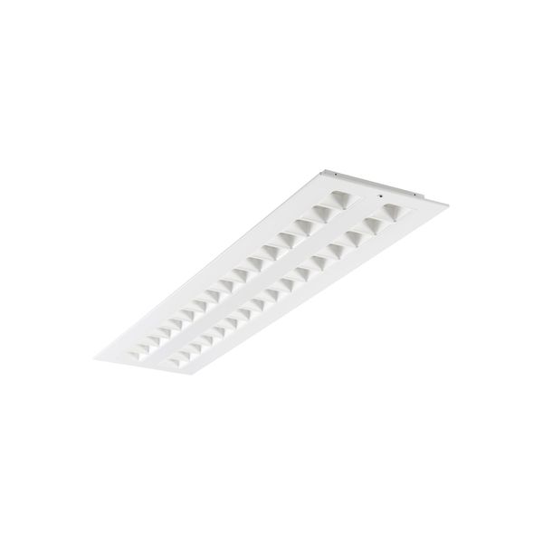 OPTIX RECESSED 1250 2L 4000K WHT EMCB image 1