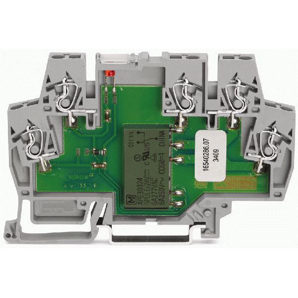 859-390 Relay module; Nominal input voltage: 24 VDC; 1 changeover contact image 3