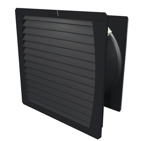 Filter fan, IP55, black image 2
