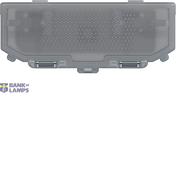 Neon lamp, modular built-in elements, white image 1