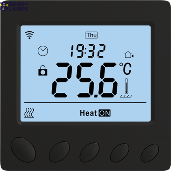 Wi-Fi PROGRAMMABLE TEMPERATURE REGULATOR, W390, 16A, 230V image 1