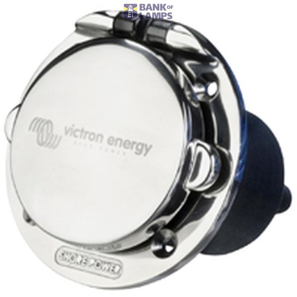 Victron Energy Shore Power Systems Power Inlet with cover 16A/250Vac (2p/3w) image 1
