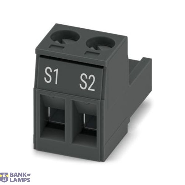 MSTB 2,5/ 2-ST-5,08BKBDWHS1-S2 - PCB connector image 1