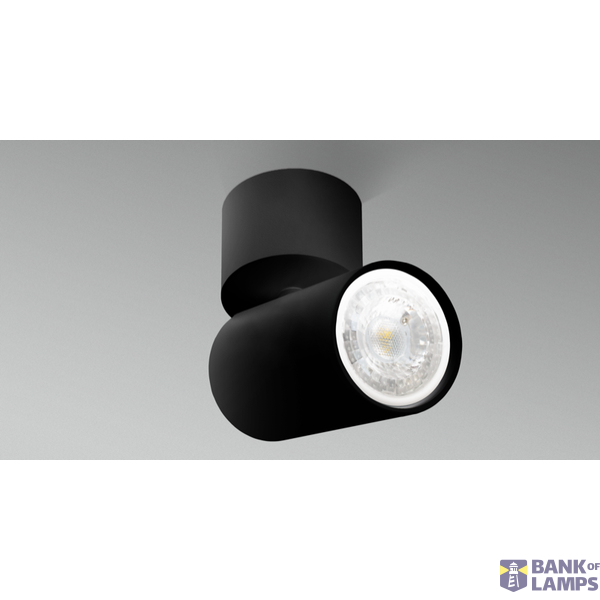 FARETTO SOFFITTO ENFASI ROUND NERO image 1