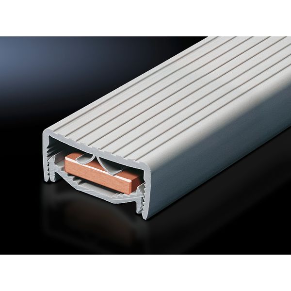 SV Busbar cover section, for demension WH: 12x5-30x10 mm, L: 1000 mm/section image 2