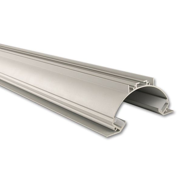 Ceiling aluminum profile AB for plasterboard, 102x49mm, Whitey diffusion, 1m image 1