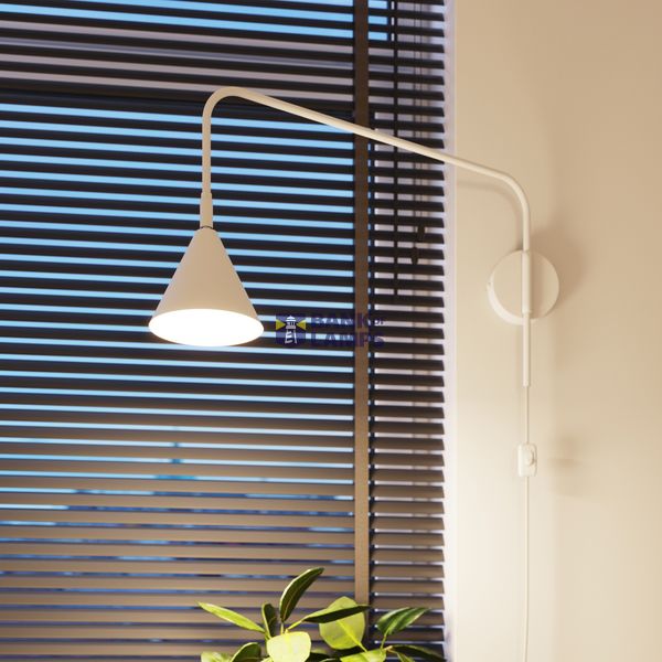 Wall lamp NOX white image 5
