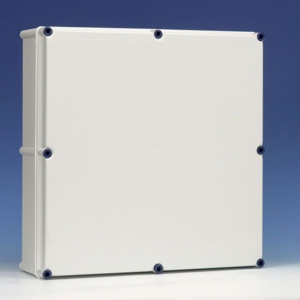 Empty enclosure with cover RAL7035, 540X540 image 2