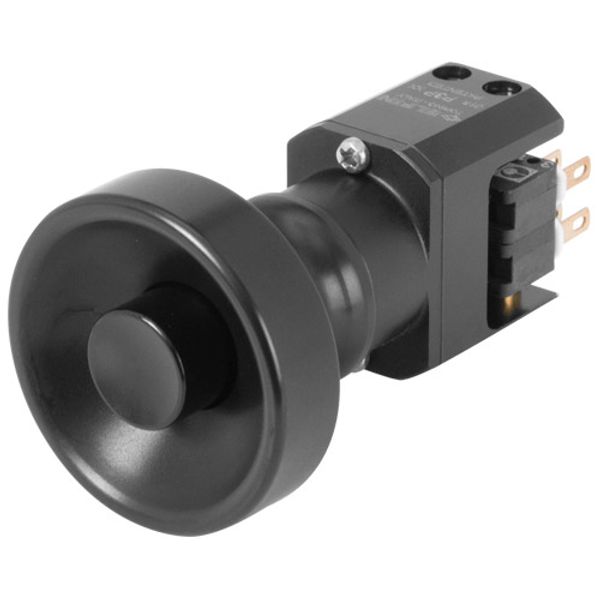 3-position enabling switch, ergonomic handle, 2 N.O.+2 N.C., Faston terminals 2.8x0.5 image 1