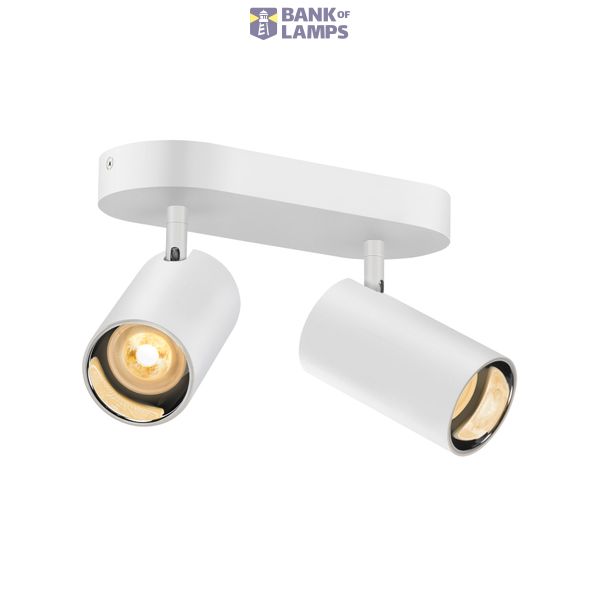 ASTO TUBE, ceiling-mounted light, cylindrical, GU10, 2x max. 10 W, white image 3