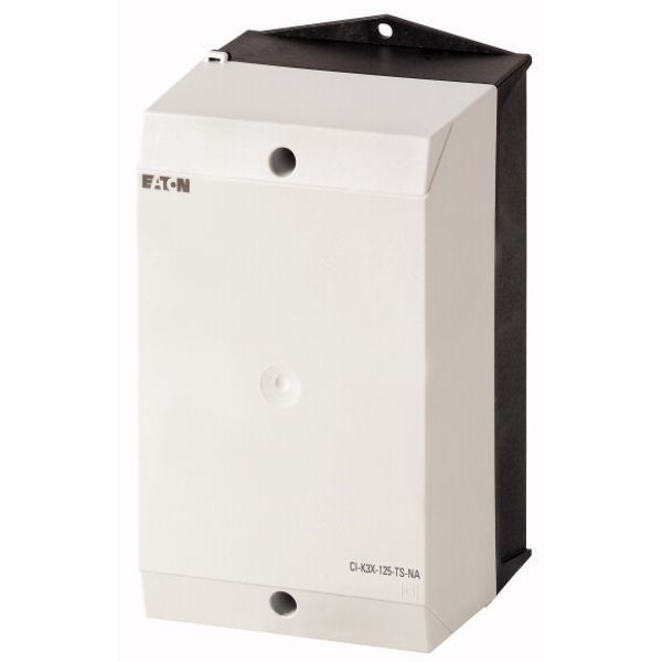 Insulated enclosure, HxWxD=200x120x125mm, +mounting rail, NA type image 1