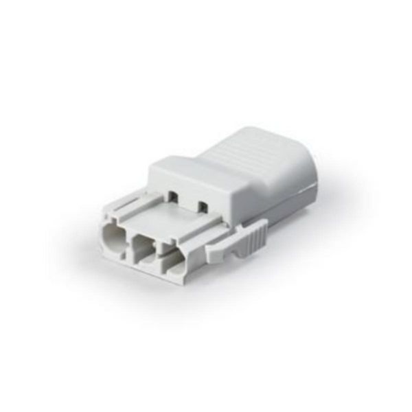 NCC31S.GX2 | Coupler 3p plug, str-rel, grey, 10/p. image 1