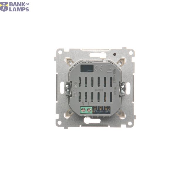 Quadruple plug socket with Schuko earthing type - IP20 version - with built-in switch, 16A, Screw, dark grey image 1