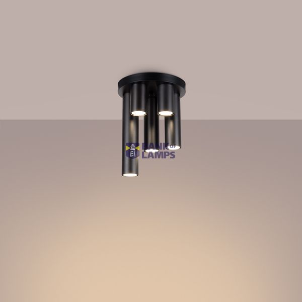 CEILING LAMP LAGOS 5P BLACK 5XGU10 image 8