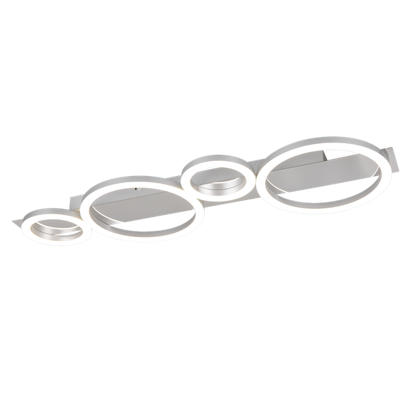 Lumos LED ceiling lamp chrome image 1