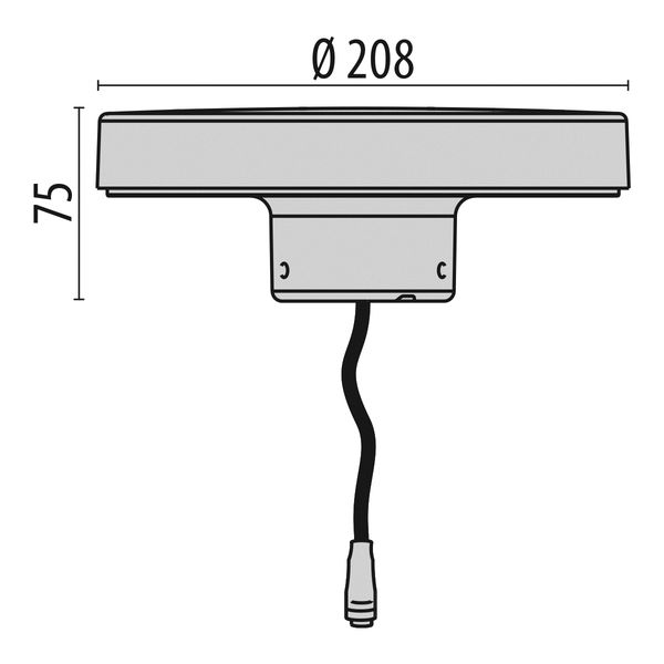 PADO 3LED 20W 3000K GREY image 8