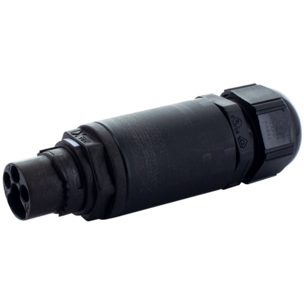 MQ15 male shielded field-wireable 600V AC Typ 3 6-pol., max. 2.5mm², 7 image 1