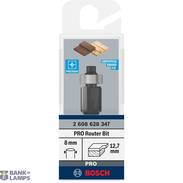 Laminate trim bit, 8 mm, D1 12.7 mm, L 13 mm, G 56 mm image 2